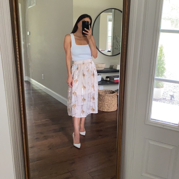 Frnch Floral Elodia Skirt - Picture 2 of 9